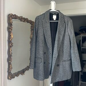 Oversized H&M blazer jacket (matching skirt)